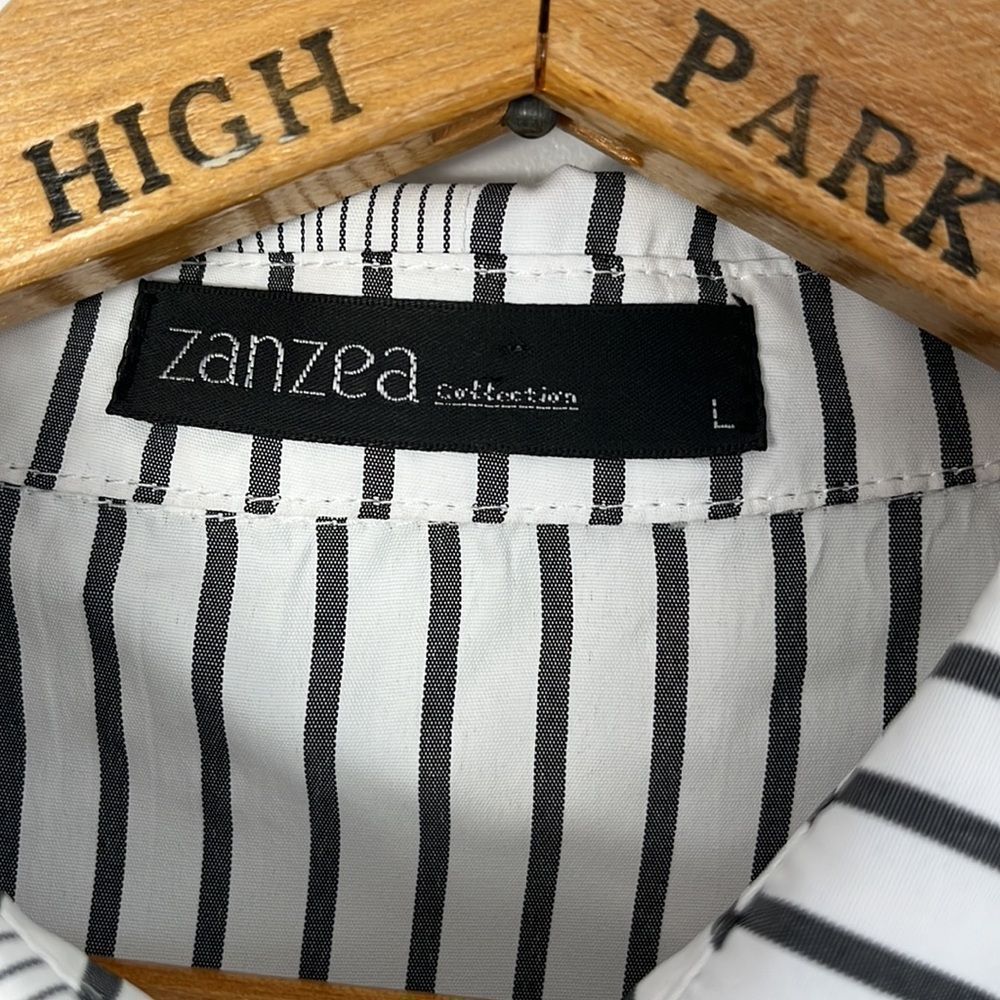 Asymmetrical Button Up Shirt - Picture 6 of 6